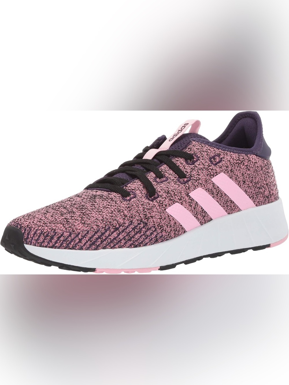 NWT Adidas Women's Questar BYD Cloudfoam Sneakers Pink/Purple Knit Size 7